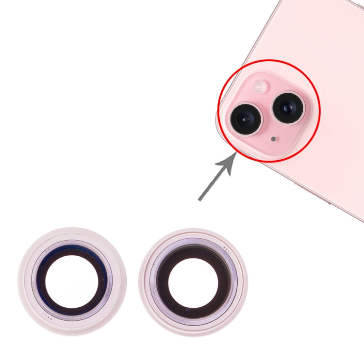 Per iPhone 15/15 Plus 1 set copriobiettivo fotocamera, For iPhone 15 / 15 Plus, For iPhone 15 / 15 Plus (Pink), For iPhone 15 / 15 Plus(Green), For iPhone 15 / 15 Plus(Blue)