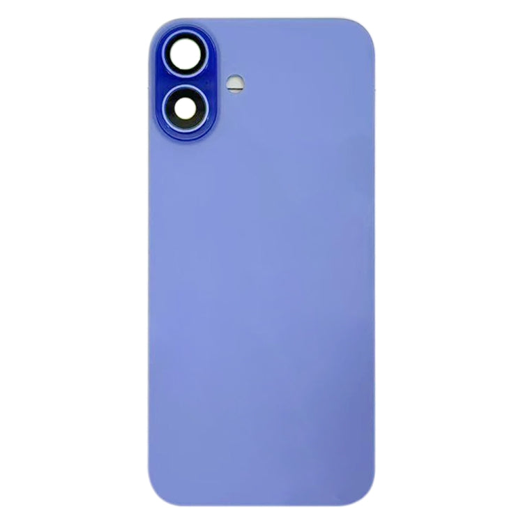 Per iPhone 16 Cover posteriore batteria con copriobiettivo fotocamera, For iPhone 16