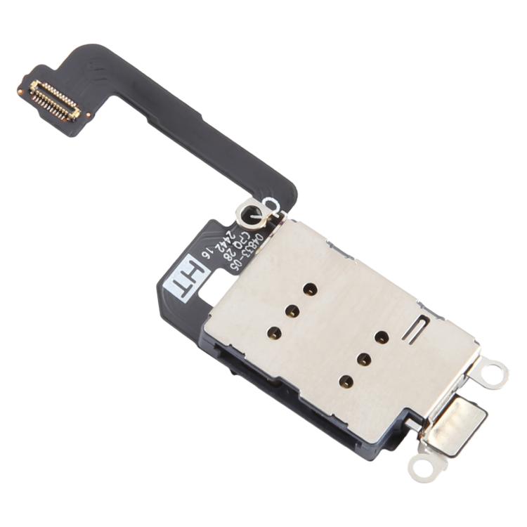 Per iPhone 16 Plus Supporto per scheda SIM doppia con cavo flessibile, For iPhone 16 Plus(Dual Card)