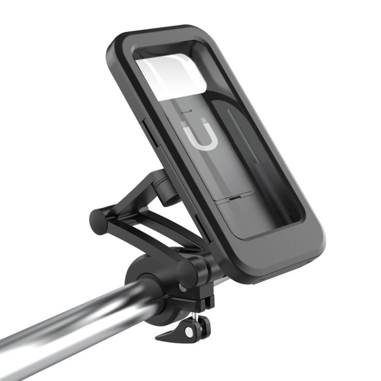 Staffa per telefono cellulare touch screen per borsa impermeabile per bicicletta per telefono inferiore a 7 pollici, Bicycle Touch Screen Bracket
