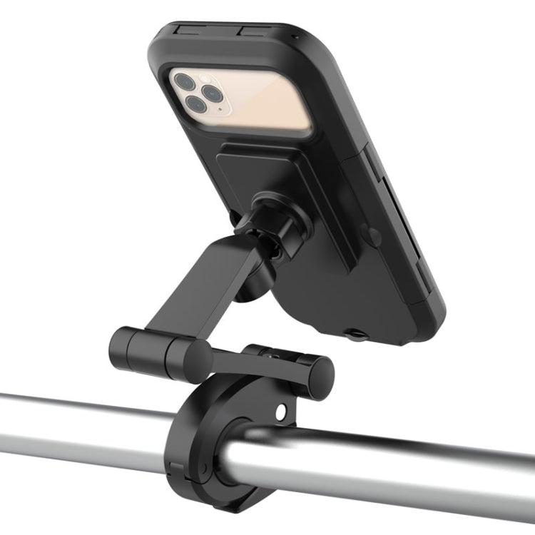 Staffa per telefono cellulare touch screen per borsa impermeabile per bicicletta per telefono inferiore a 7 pollici, Bicycle Touch Screen Bracket