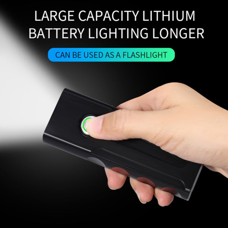 Luce a led per manubrio anteriore con ricarica USB BX2 (3 ore, lampada T6 + gemma), 3 Hours, T6+Gem Lamp