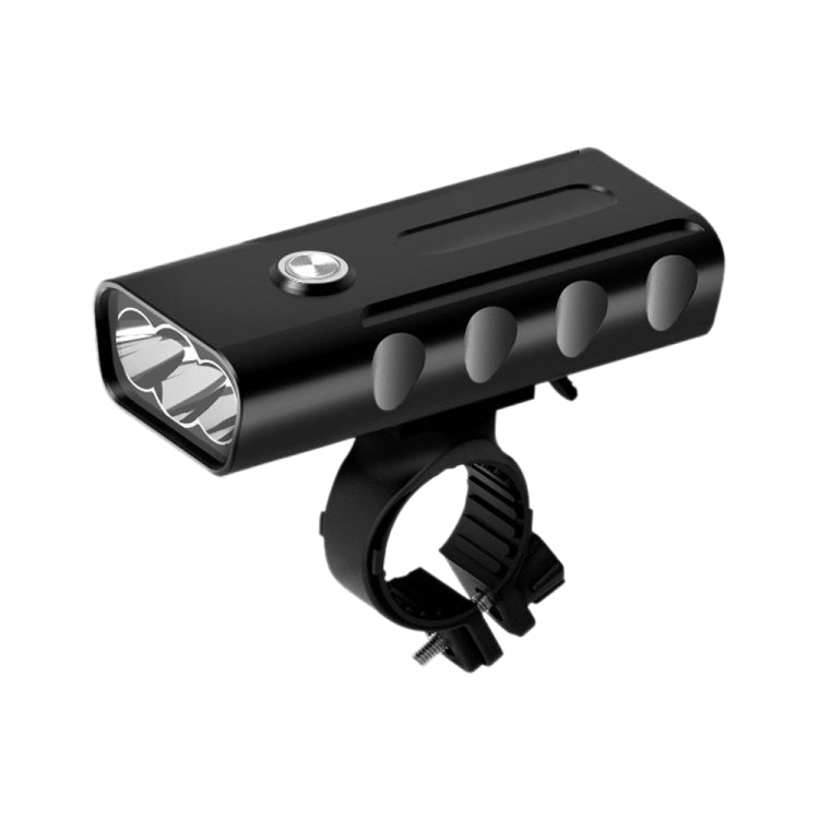 Luce a LED per manubrio anteriore con ricarica USB BX3 (10 ore, lampada T6 + A02), 10 Hours, T6+A02 Lamp