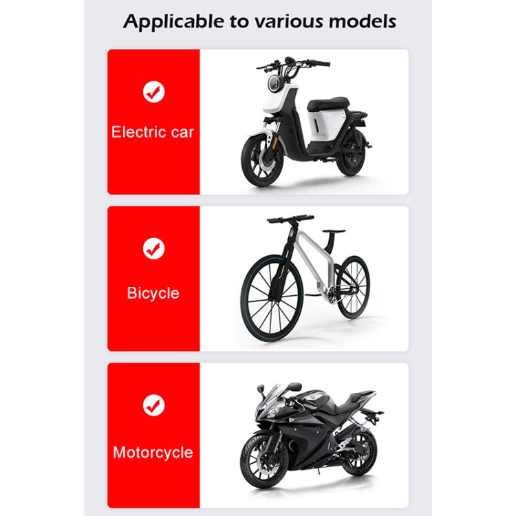 Multifunzione 4 in 1 Porta telefono Campanello per bicicletta Power Bank Torcia per lampada da ciclismo, 4 in 1 Phone Holder