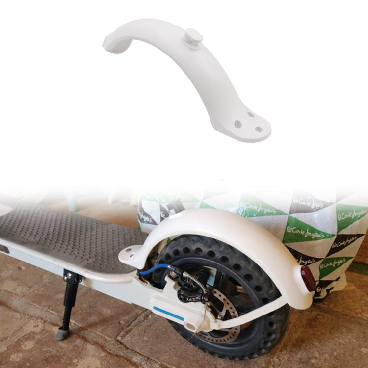 Per Xiaomi Mijia M365 Accessori per scooter elettrici Parafango della ruota posteriore con gancio, Fender with Hook Black, Fender with Hook White
