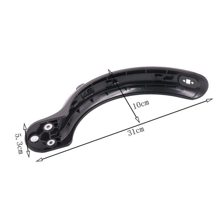 Per Xiaomi Mijia M365 Accessori per scooter elettrici Parafango della ruota posteriore con gancio, Fender with Hook Black, Fender with Hook White