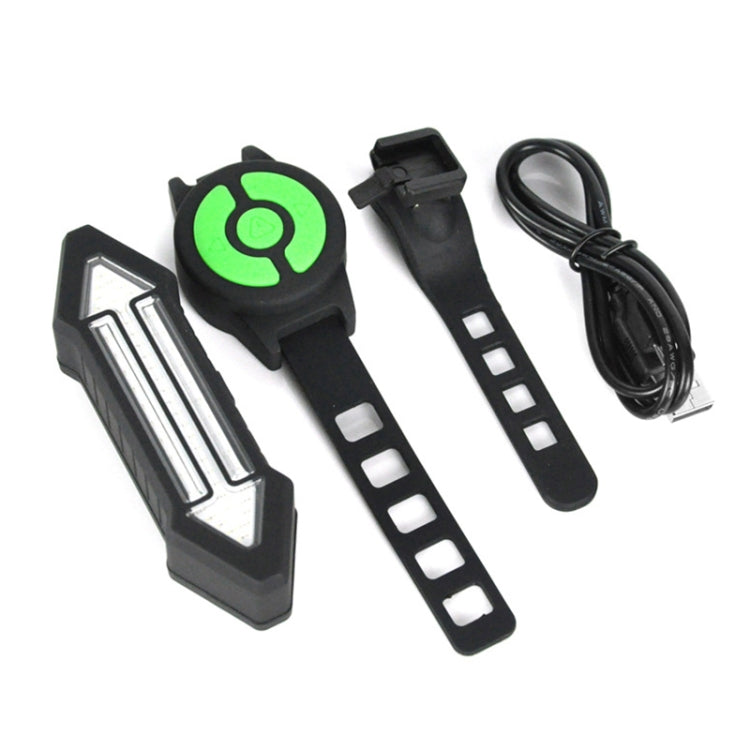Luce posteriore per bicicletta, telecomando wireless intelligente, indicatore di direzione, Turn Signal Warning Light