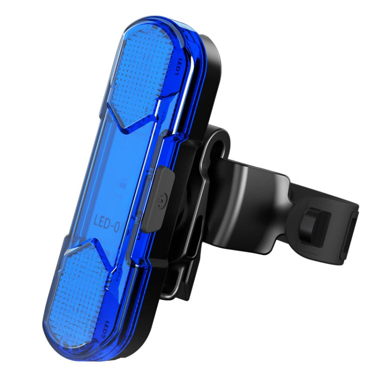 Lampada posteriore a LED ricaricabile USB per bicicletta