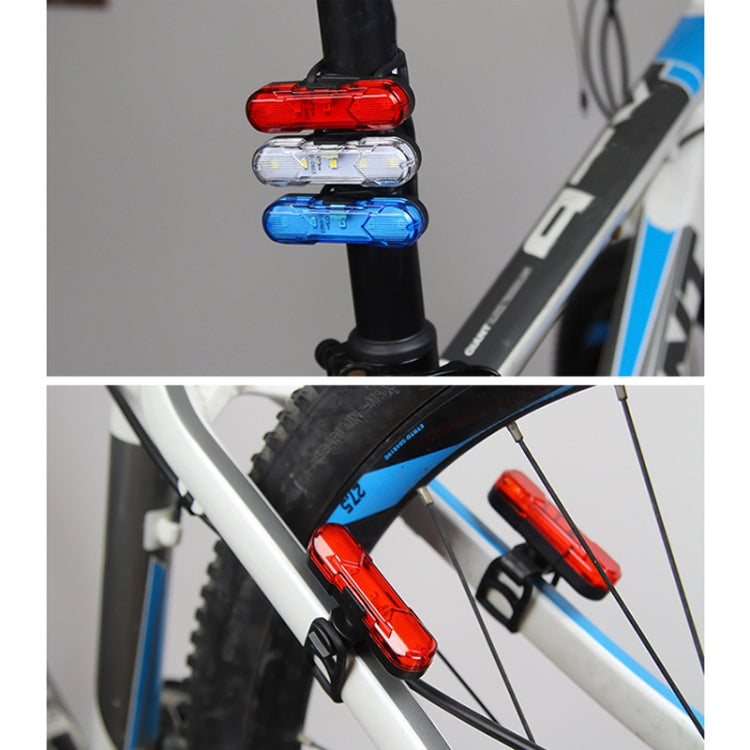 Lampada posteriore a LED ricaricabile USB per bicicletta