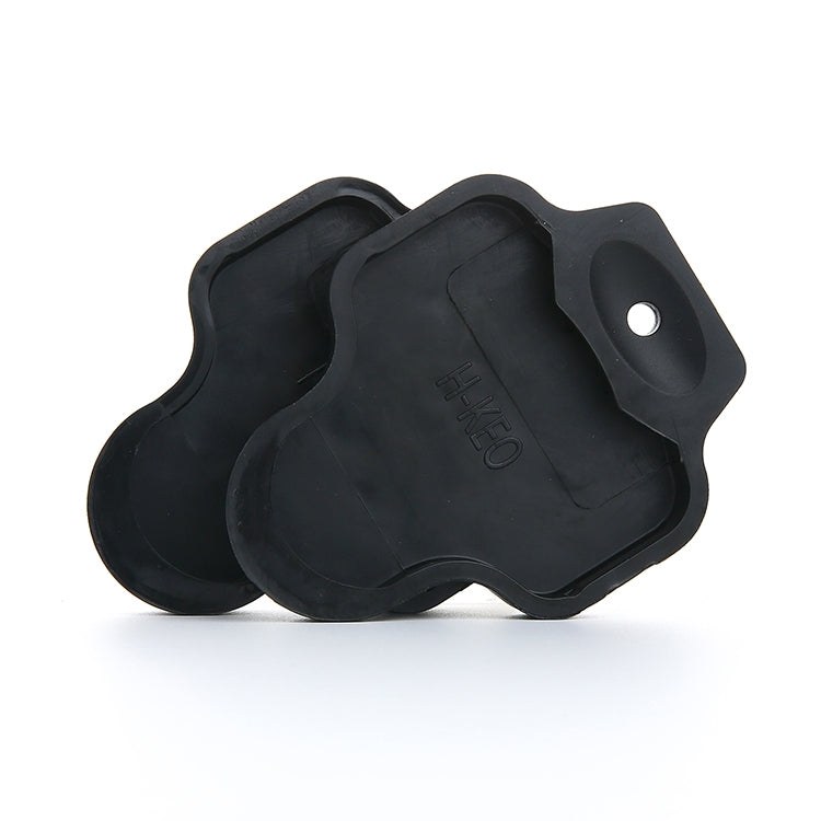 Un paio di coperture protettive per tacchette in gomma per LOOK KEO, LOOK KEO
