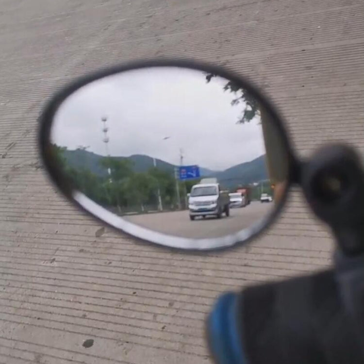 Specchio riflettente retrovisore in silicone a sgancio rapido per mountain bike con rotazione a 360 gradi, Rearview Reflector Mirror