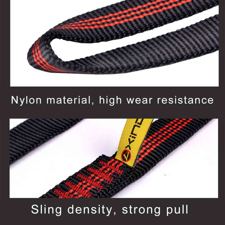 XINDA XD-D9312 Imbracatura da arrampicata nominale da 22 kN, lunghezza: 120 cm, Length: 120cm