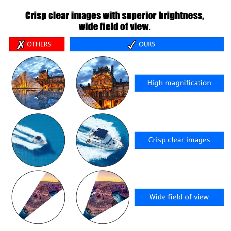 Telescopio per visione notturna HD professionale Moge 200x22 con supporto, Moge 200x22 With Holder