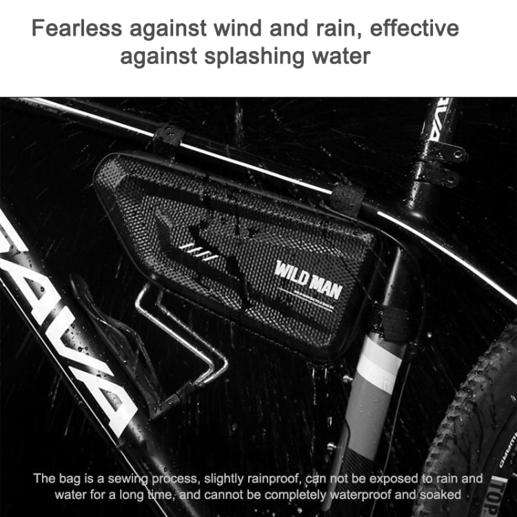 WILD MAN E4 Borsa anteriore impermeabile Set di telefoni cellulari MTB Borsa per tubo per bicicletta Accessori per l'equitazione, E4