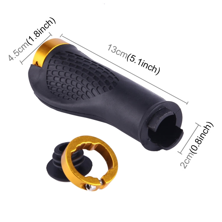 OQSPORT 2 pezzi Copri manopole per bici Manopole per manubrio antiscivolo per bicicletta con bloccaggio bilaterale MTB, 803