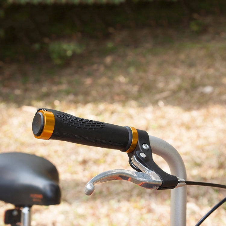 OQSPORT 2 pezzi Copri manopole per bici Manopole per manubrio antiscivolo per bicicletta con bloccaggio bilaterale MTB, 803