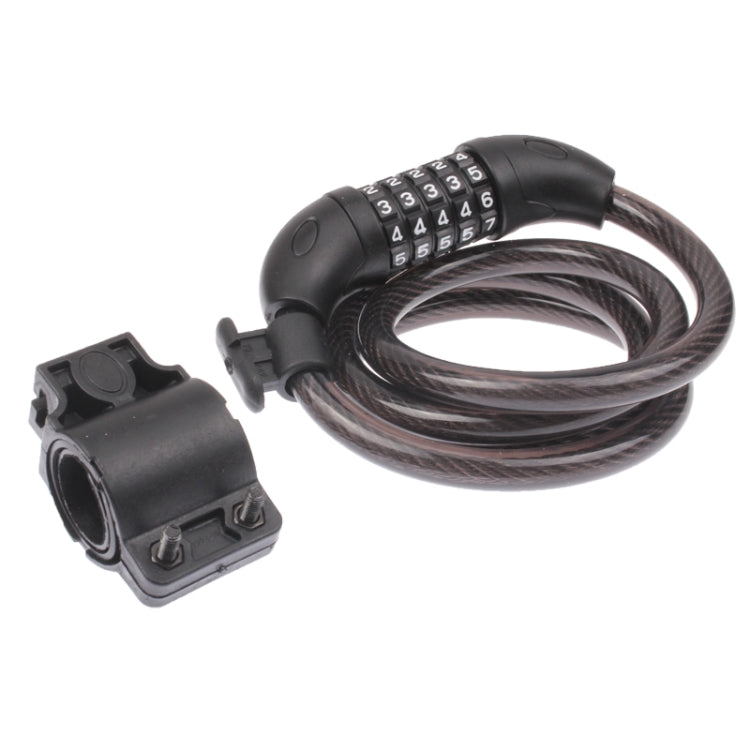 Striscia di blocco del filo di acciaio del motociclo della bicicletta a 5 cifre, 5 Digits Steel Wire Lock