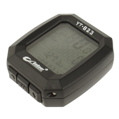 Tachimetro elettronico per bicicletta LCD, YT-823