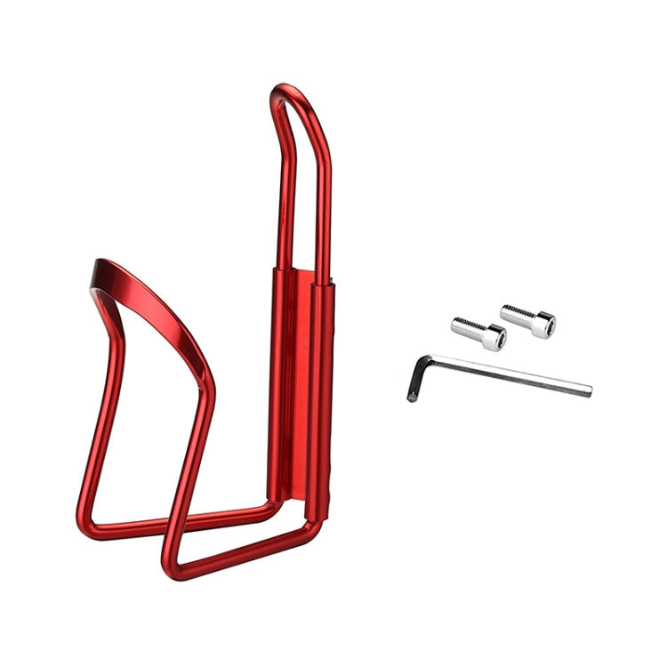 Supporto per staffa portabottiglie per portaborraccia portatile per tazza d'acqua per bici, Blue, Gold, Silver, Red, Black