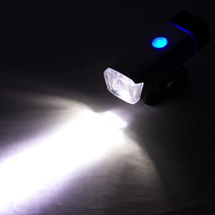 MC-QD001 Luce a LED luminosa in alluminio ricaricabile da 180 lumen tramite USB con supporto per manubrio