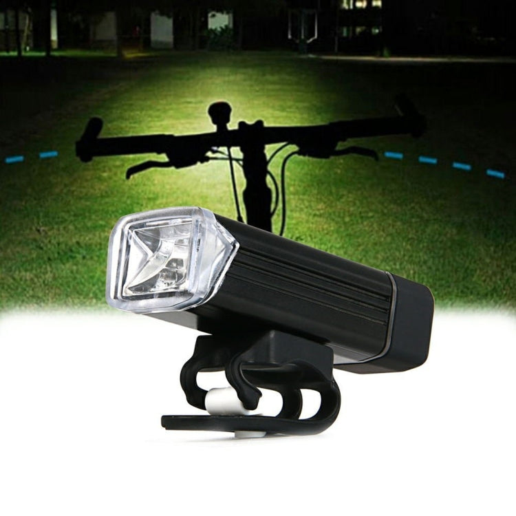 MC-QD001 Luce a LED luminosa in alluminio ricaricabile da 180 lumen tramite USB con supporto per manubrio