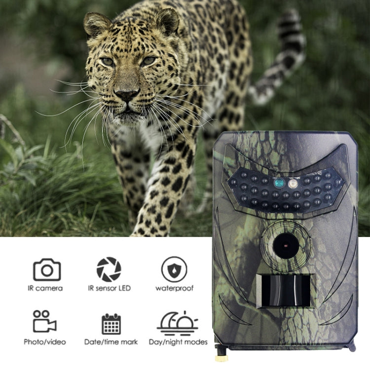 PR100C Fotocamera per la caccia Sensore di immagine CMOS a colori da 3 MP Monitor di sicurezza Impermeabile a infrarossi per l'esplorazione della natura selvaggia, PR100C