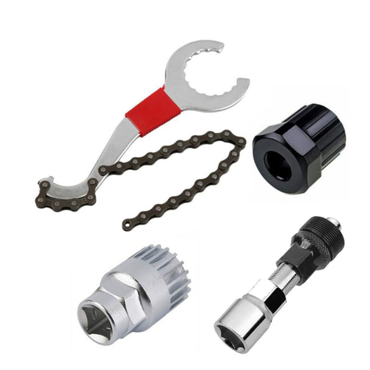 Set di strumenti per la riparazione di mountain bike per biciclette, chiave di riparazione multifunzionale