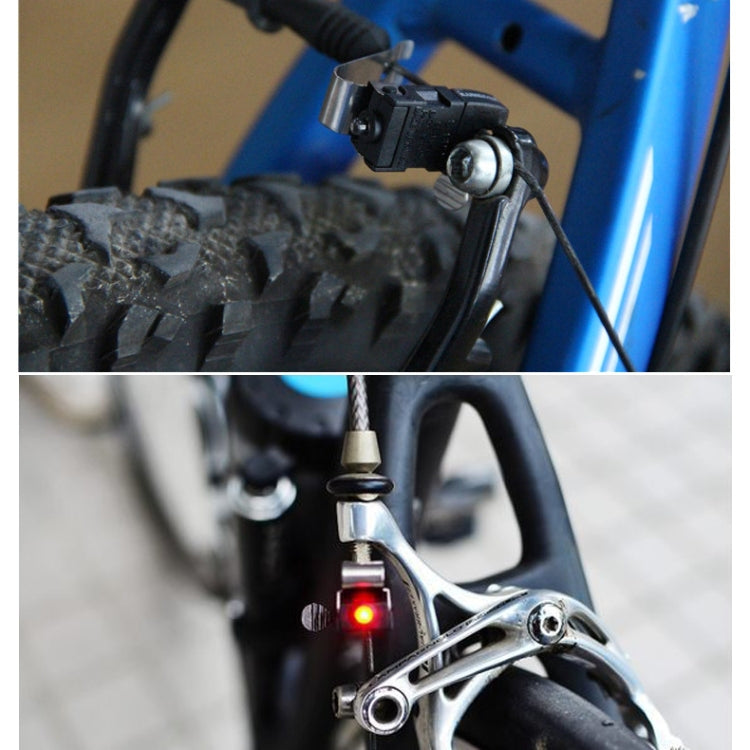 Mini luce per freno per bici supporto universale coda posteriore ciclismo luce a LED accessori per ciclismo impermeabili ad alta luminosità