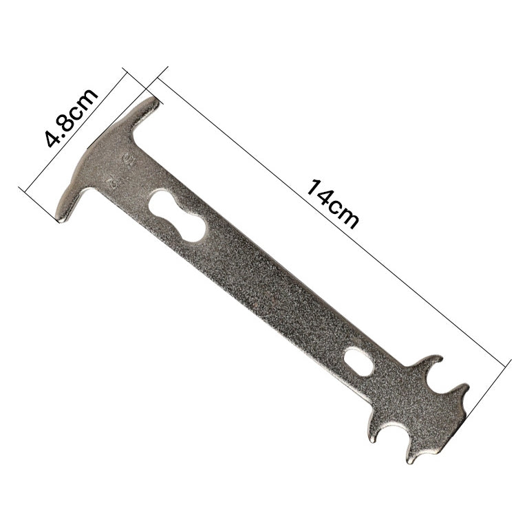 Indicatore di usura della catena della bicicletta Checker Mountain Road Bike MTB Catene Misurazione Righello Strumento di riparazione sostitutiva per ciclismo, CHAIN-001