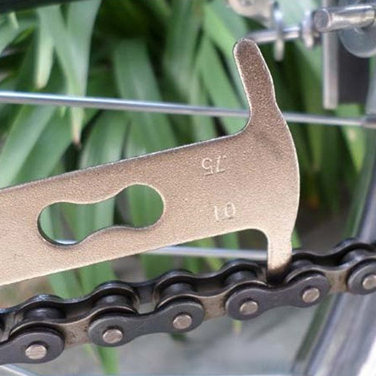 Indicatore di usura della catena della bicicletta Checker Mountain Road Bike MTB Catene Misurazione Righello Strumento di riparazione sostitutiva per ciclismo, CHAIN-001