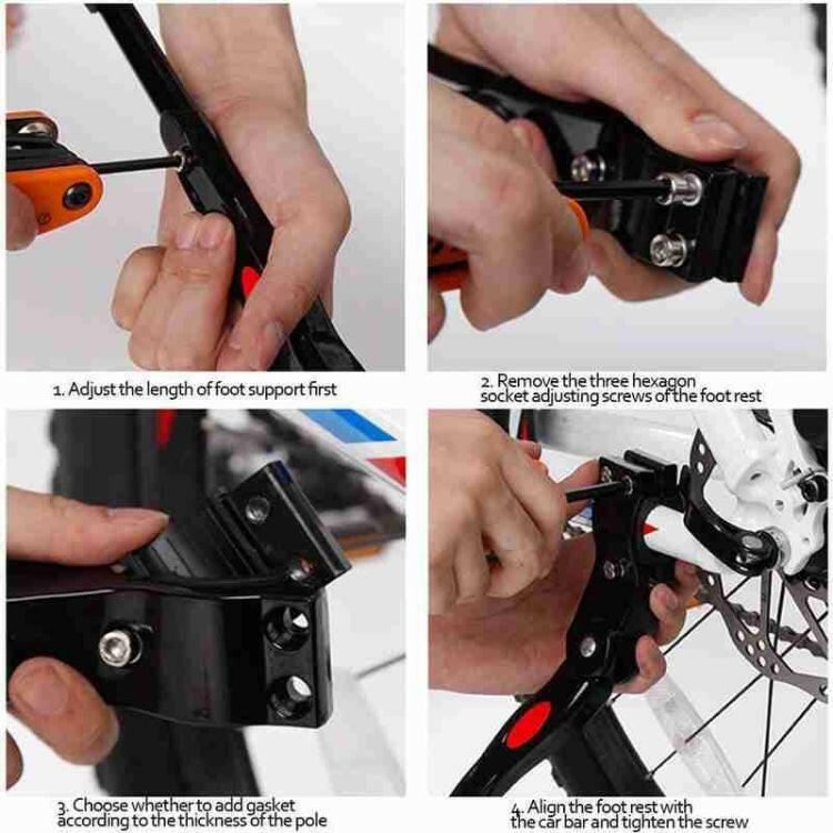 cremagliera-di-parcheggio-per-supporto-per-piede-per-scala-per-auto-con-supporto-singolo-in-lega-di-alluminio-da-26-pollici-per-mountain-bike-26-inch-black - immagine 8