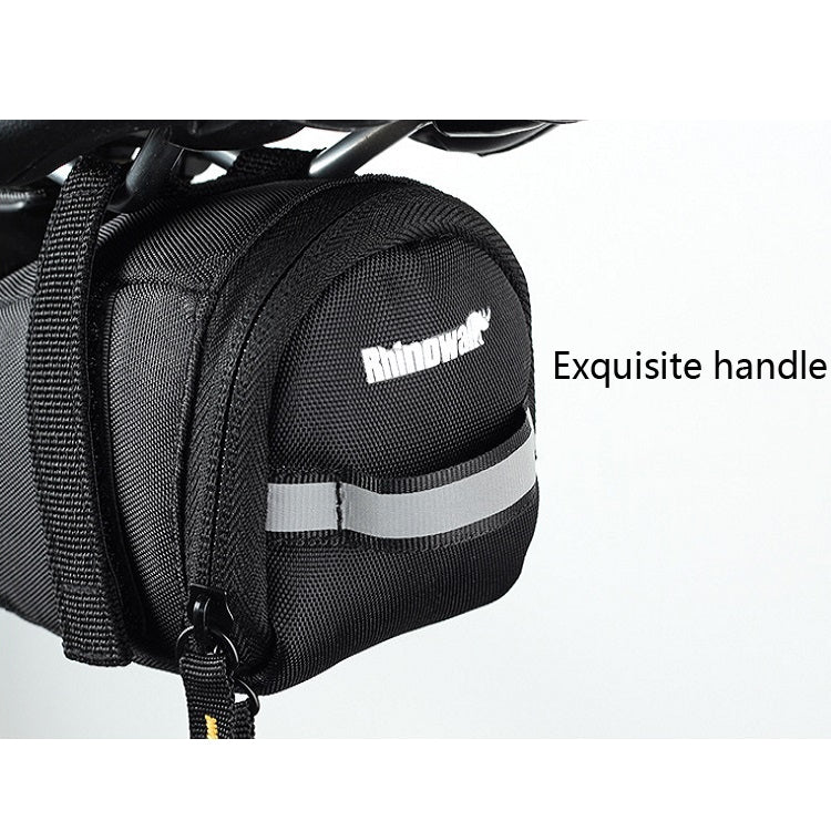 Rhinowalk Borsa da coda per bicicletta ultraleggera Borsa da sella Borsa per attrezzi per camera d'aria Borsa da ciclismo per mountain bike, Rhinowalk Saddle Bag