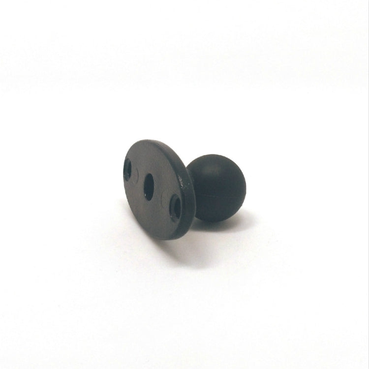 Staffa fissa con testa a sfera Accessori fissi per moto Adattatore per staffa per telefono cellulare con testa fissa da 1 pollice, Phone Bracket Adapter