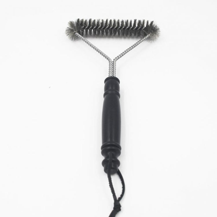 Spazzole per pulizia con setole in filo di acciaio inossidabile da 12 pollici con manico, 12 inch
