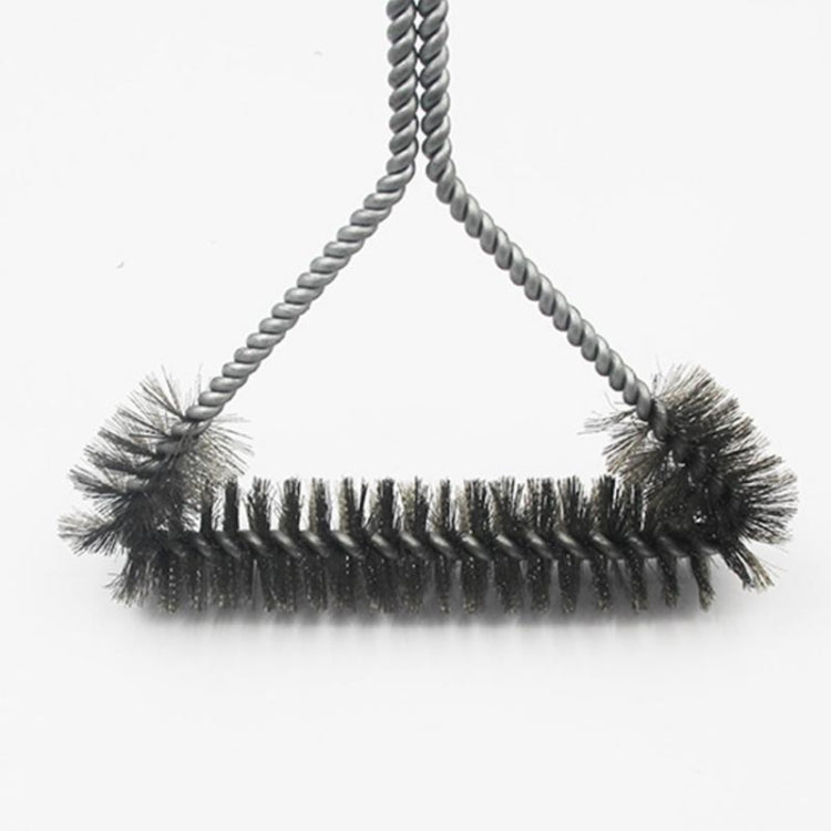 Spazzole per pulizia con setole in filo di acciaio inossidabile da 12 pollici con manico, 12 inch