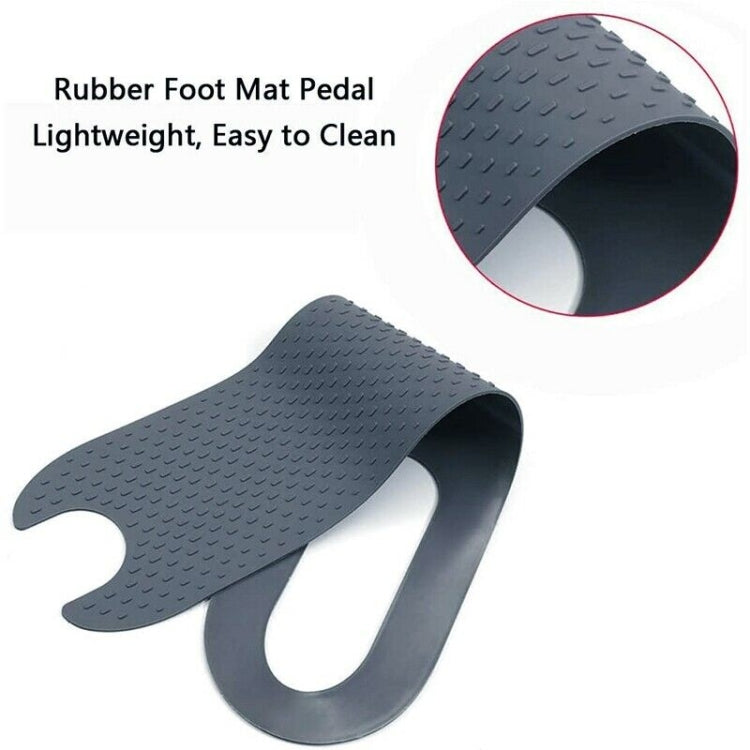 Per Xiaomi Mijia M365 Tappetino antiscivolo in silicone per scooter elettrico da 8,5 pollici, Pad Silicone