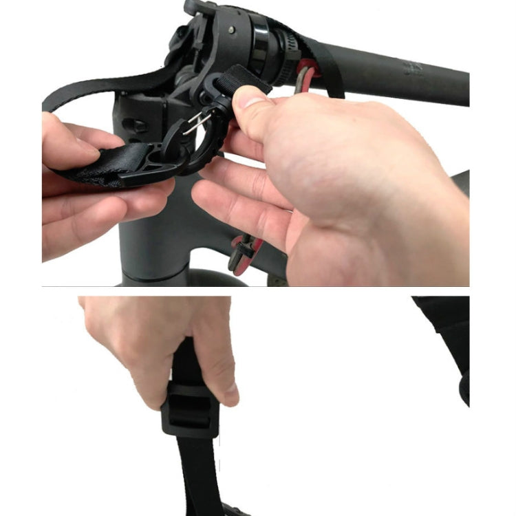 Per cinturino multifunzionale per scooter elettrico pieghevole Xiaomi Mijia M365, larghezza: 2,5 cm, lunghezza: 1,1-1,6 m
