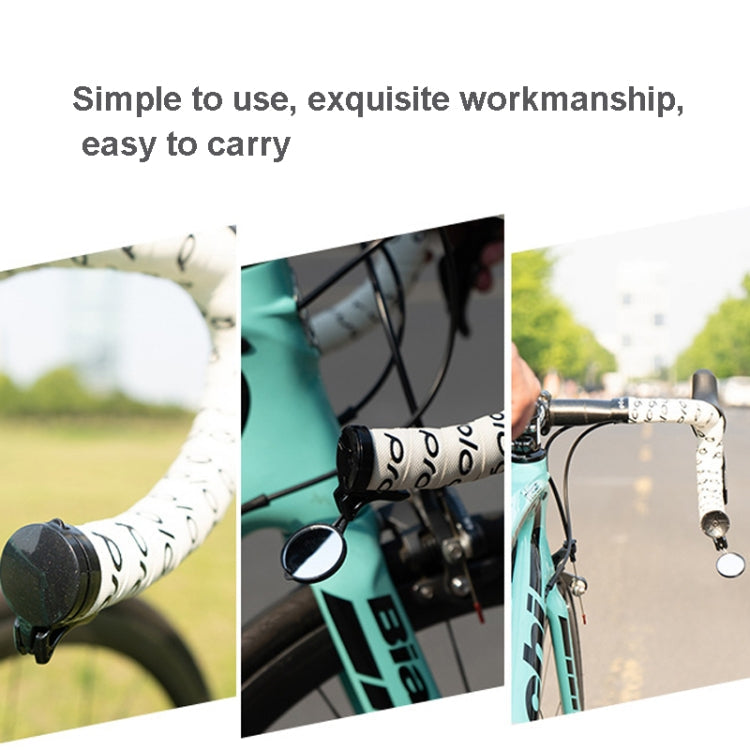 Specchietto retrovisore per bicicletta Road Manubrio Spina Riflettore Attrezzatura per biciclette, Handlebar Plug