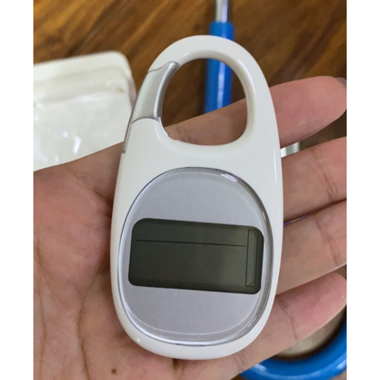 Portachiavi con moschettone Pedometro 3D, Carabiner