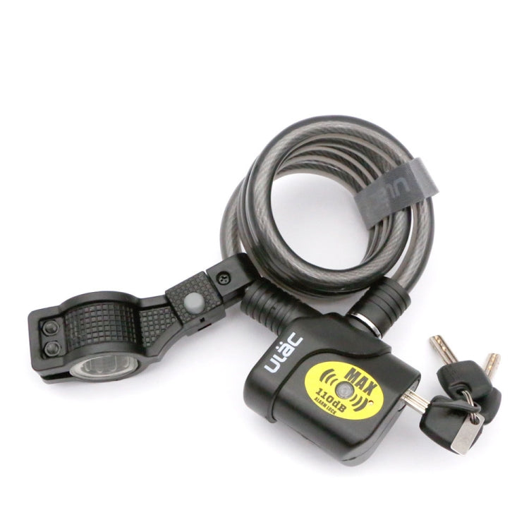 ULAC AL-3P Cavo di allarme per bicicletta Lucchetto per mountain bike Forniture per ciclismo, ULAC AL-3P