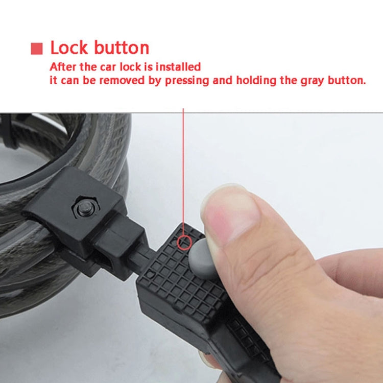 ULAC AL-3P Cavo di allarme per bicicletta Lucchetto per mountain bike Forniture per ciclismo, ULAC AL-3P