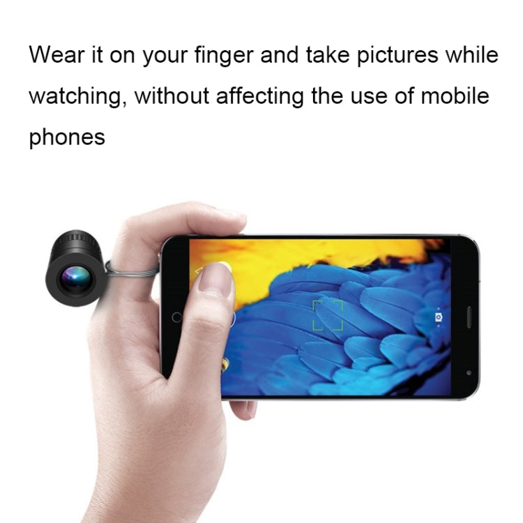 Oc301 Mini telescopio ad anello HD 5X, 5X