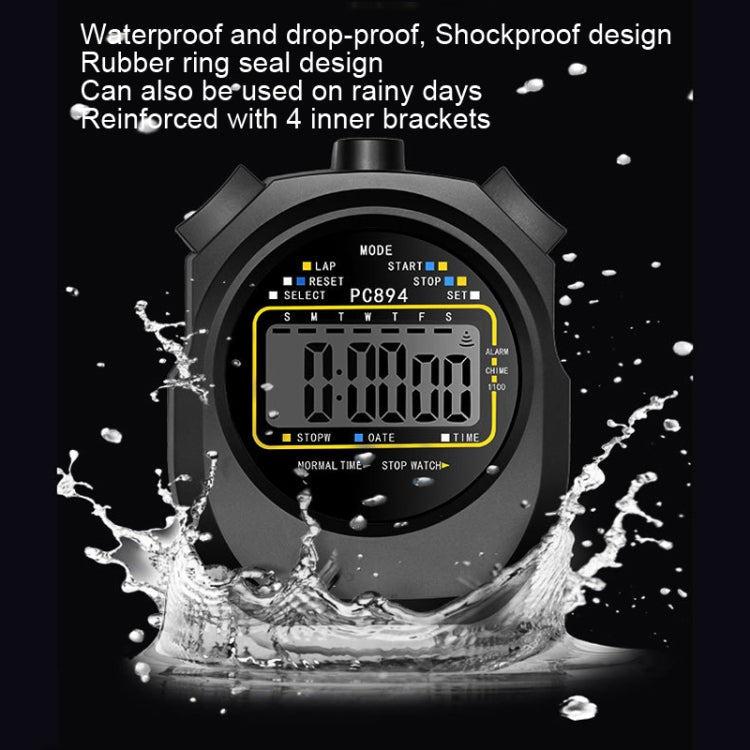 PC894 Cronometro elettronico Timer Sport Fitness Allenamento Arbitro Cronometro, PC894