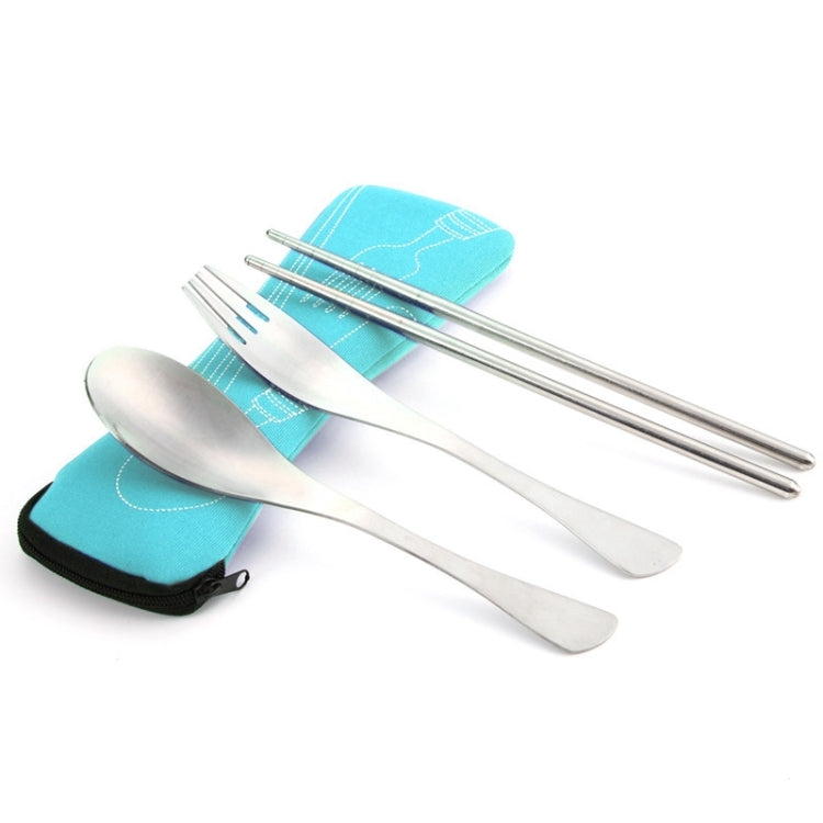 Posate da esterno in tre pezzi, Big Red, Light blue, Dark blue, Rose Red, Grass green, Fluorescent green, Orange, Purple