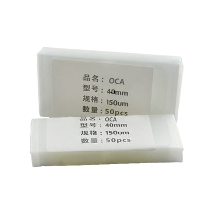 adesivi-oca-trasparenti-per-apple-watch-serie-4-5-6-40mm-50-pezzi - immagine 1