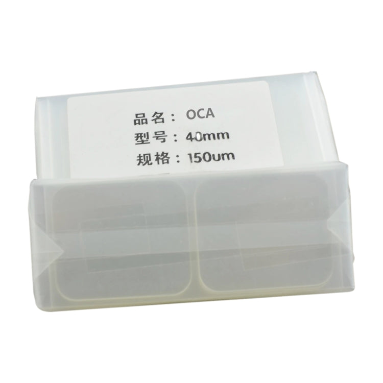 adesivi-oca-trasparenti-per-apple-watch-serie-4-5-6-40mm-50-pezzi - immagine 2