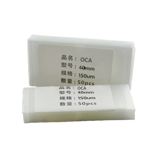 adesivi-oca-trasparenti-per-apple-watch-serie-4-5-6-44mm-50-pezzi - immagine 1