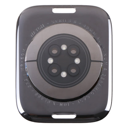 Per Apple Watch Series 8 45mm GPS Cover posteriore in vetro con modulo di ricarica, For Watch Series 8 45mm GPS
