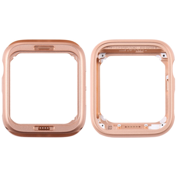 Per Apple Watch Series SE 2022 Piastra con cornice centrale in acciaio inossidabile da 44 mm, For Apple Watch Series SE 2022 44mm