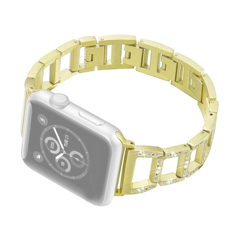cinturino-per-orologio-in-acciaio-inossidabile-con-diamanti-colorati-per-apple-watch-serie-7-45-mm-6-e-se-e-5-e-4-44-mm-3-e-2-e-1-42-mm - immagine 10